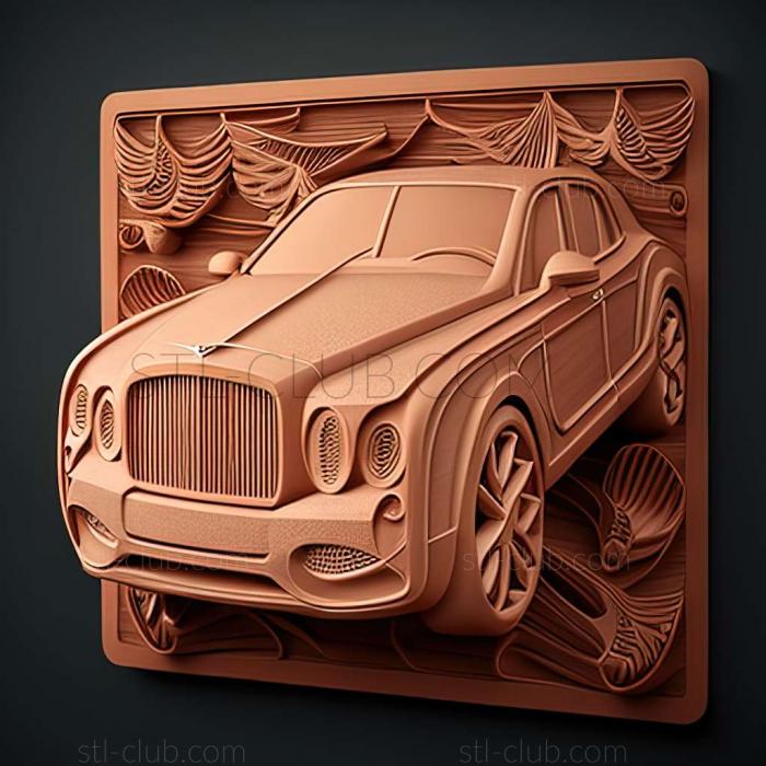 3D model Bentley Mulsanne 2010 (STL)